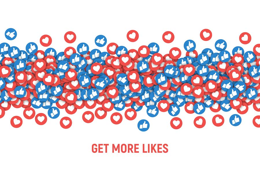 The cost per like on Facebook can be as little as one cent per like.