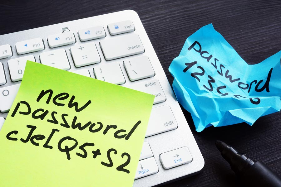 Here are ideas on how to create an easy, but strong password.